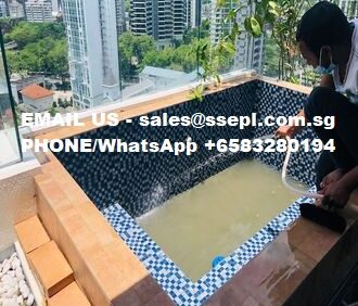 Rooftop Jacuzzi Waterproofing Removal And Disposal Service In Singapore