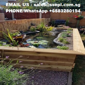 Raised Garden Pond Repair Service In Singapore - Singapore Specialized ...